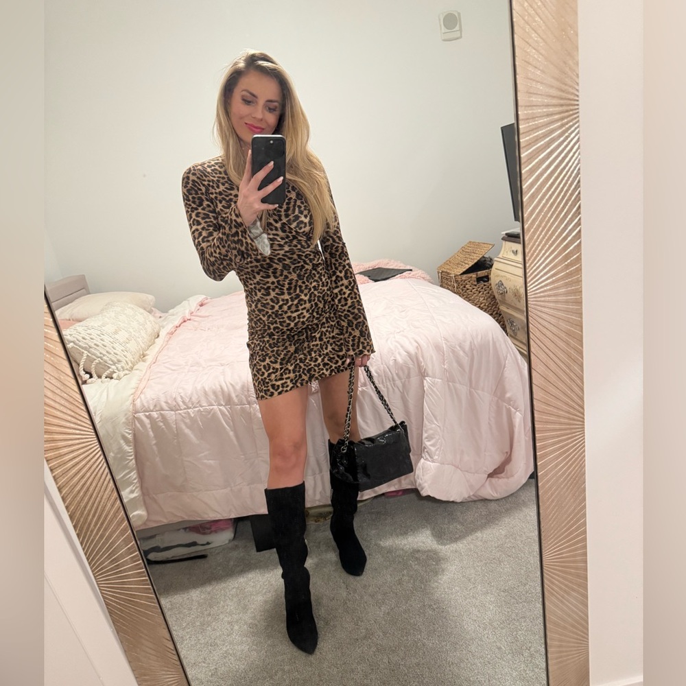 The Royal Codes, made in Bali, Leopard Print Mini Dress